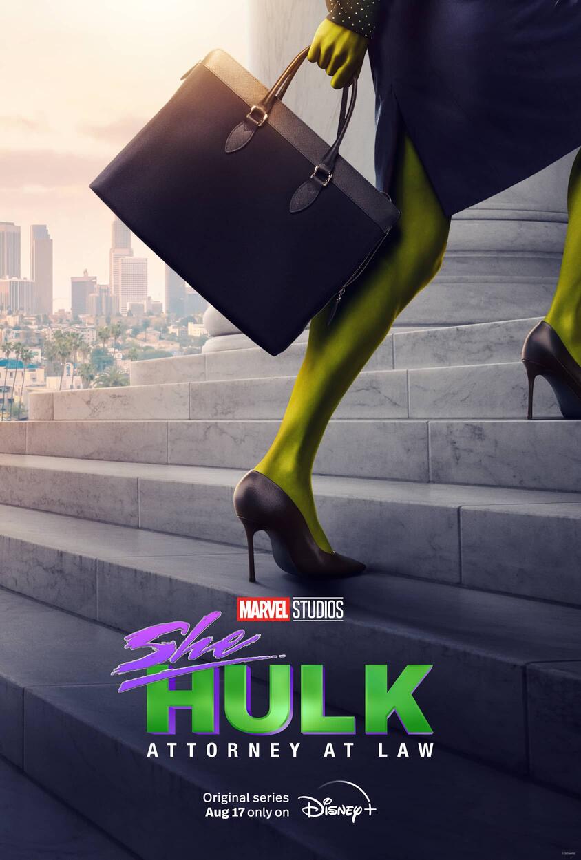 She Hulk marvel disney poster